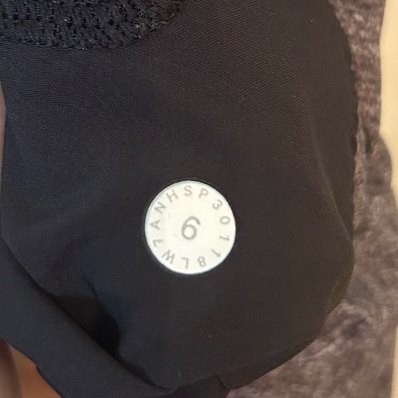 Lululemon Spring Break Away Short *4-way Stretch 3"- Heather Lux Multi Black/ 6 - Picture 7 of 9